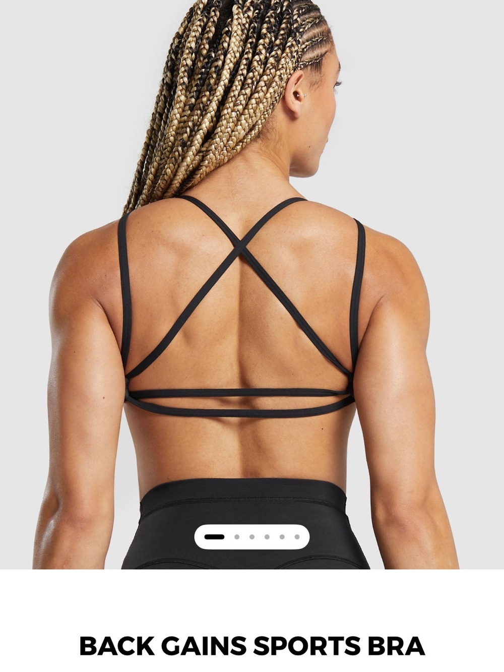 Gymshark Heavy Gains sport bra - S NWT